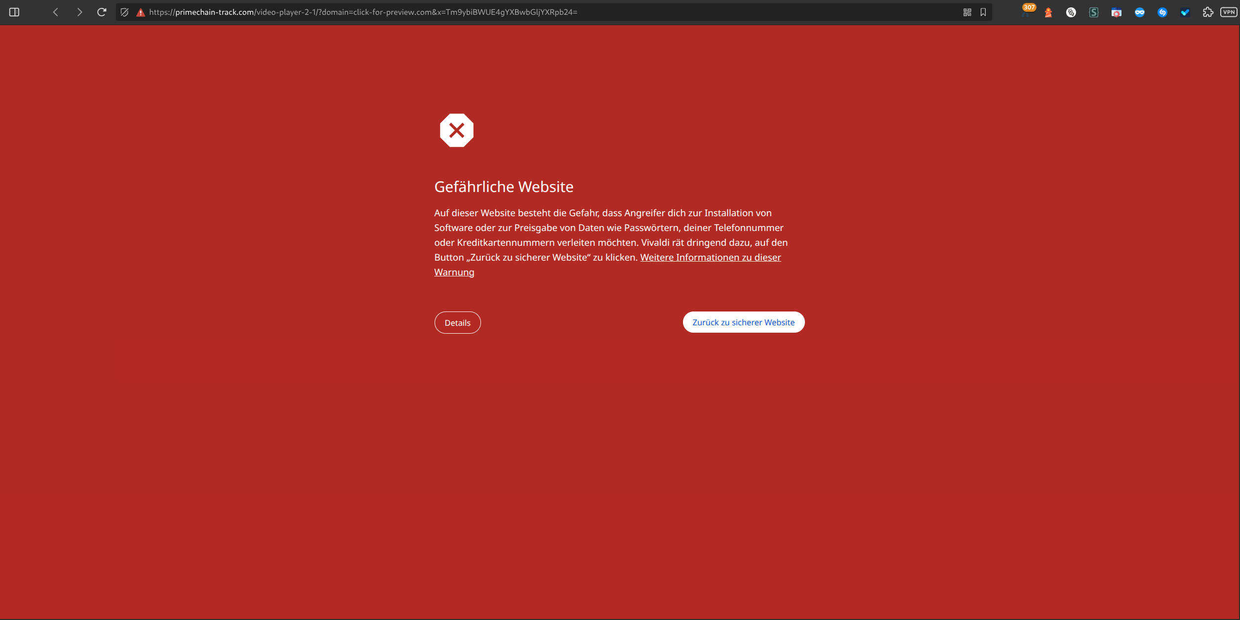 This Site is already blocked